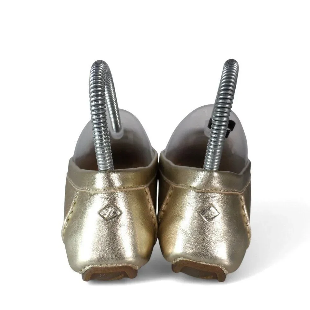 Sperry Top-Sider Bridge Classic Slip-on Loafers Metallic Gold STS83348 Women's 5